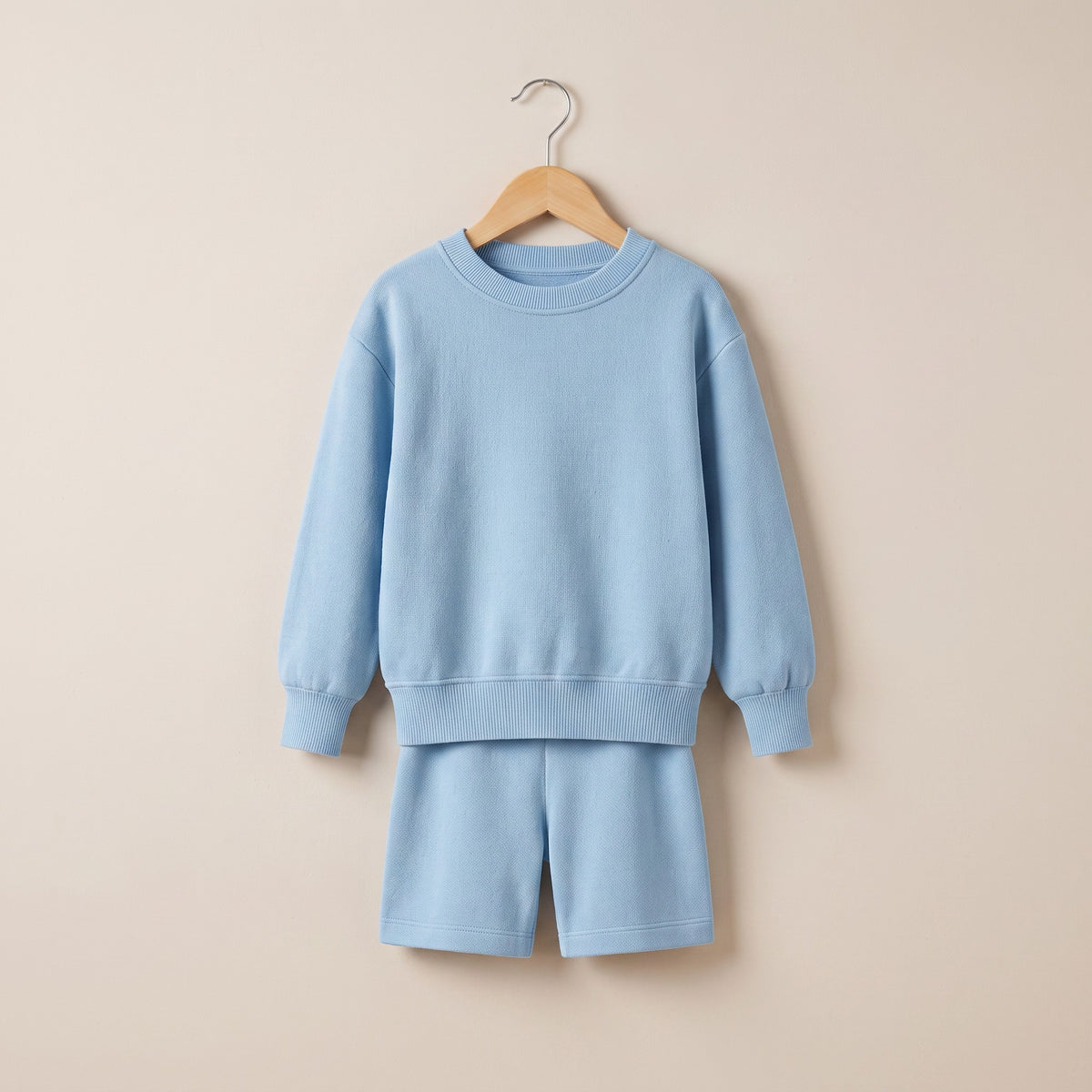 Oversized Sweatshirt & Short Set