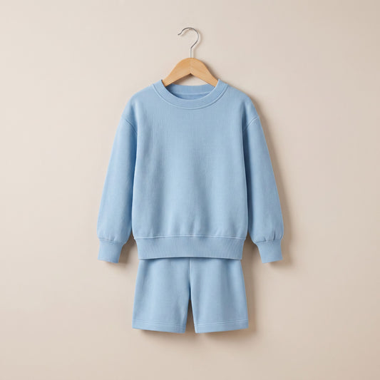 Oversized Sweatshirt & Short Set