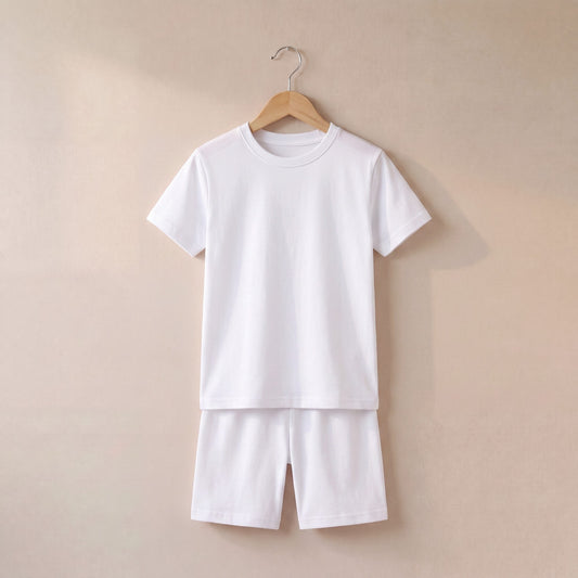 Plain T-shirt & Shorts Set