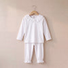 Long Sleeve Frilled Pyjama Set