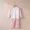 Happy Hearts Print Long Sleeve Pyjama Set