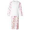 Happy Hearts Print Long Sleeve Pyjama Set