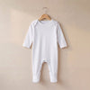 Baby Plain Chest Rompersuit Light