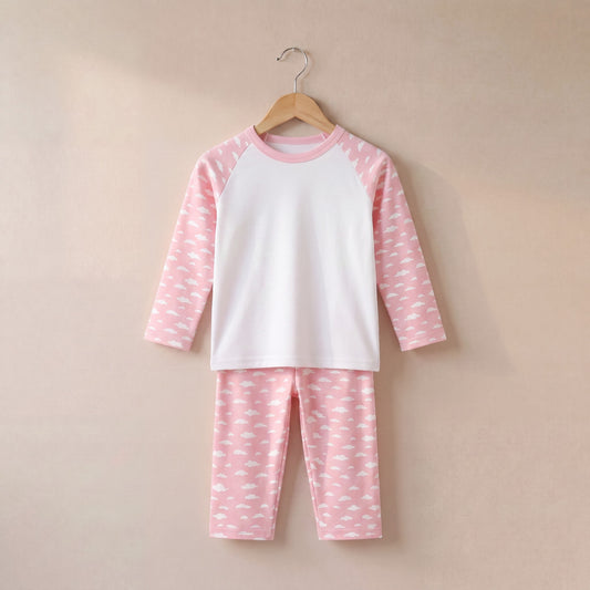 Cloud Print Pyjama Set