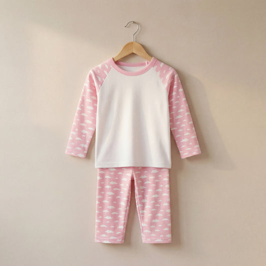 Cloud Print Pyjama Set