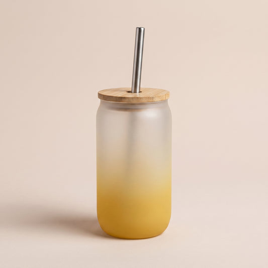 Sublimation 13oz Gradient Glass Can Tumbler