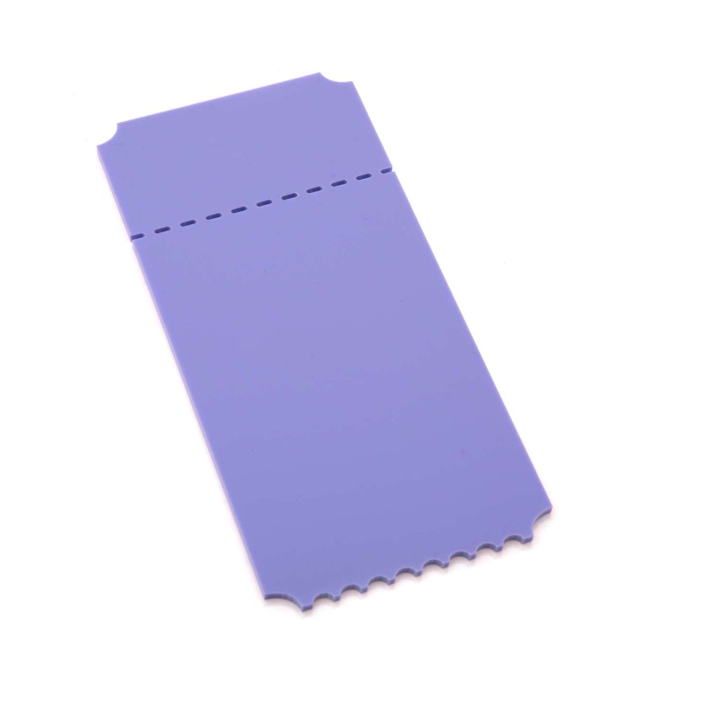 Acrylic Ticket for Sublimation and UVDTF