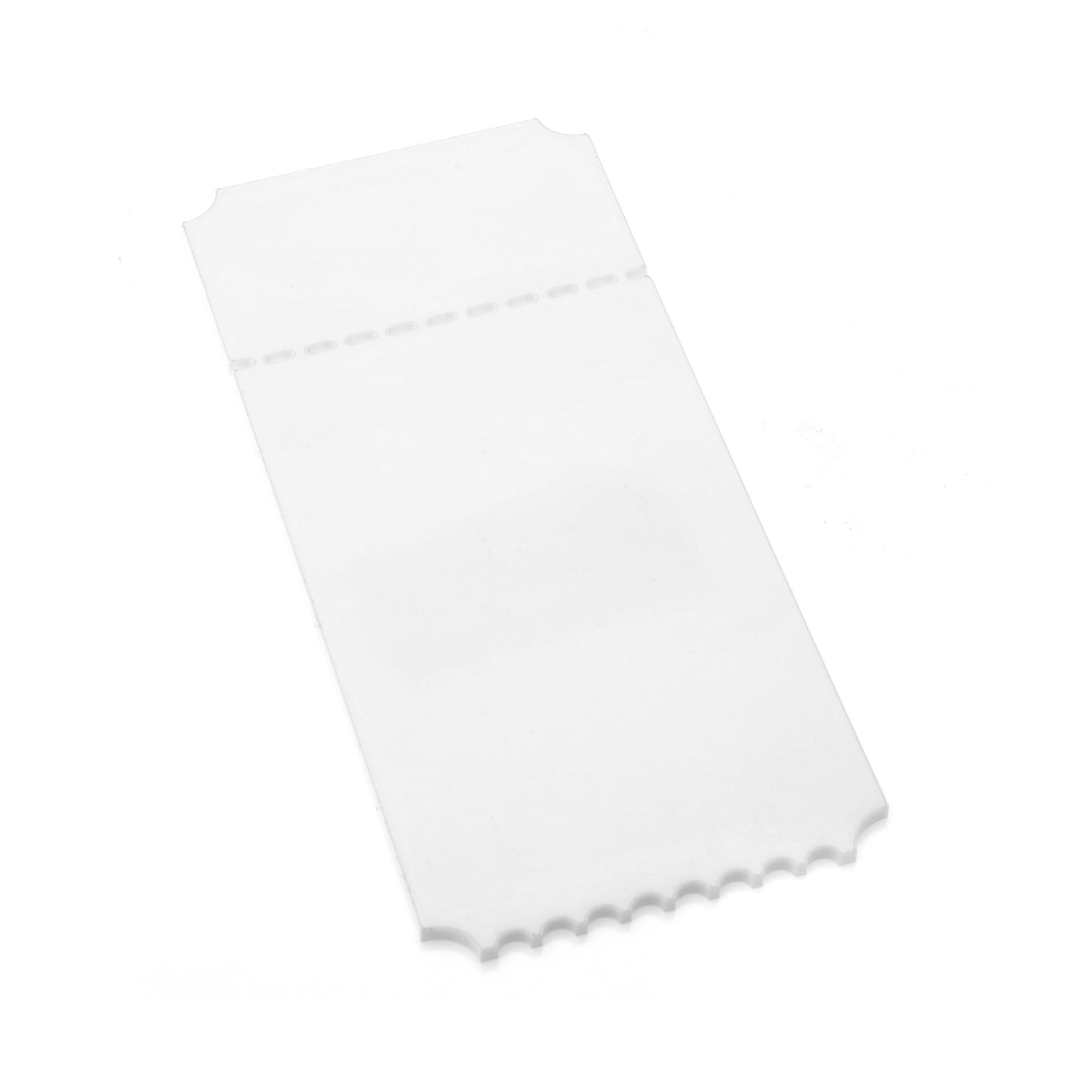 Acrylic Ticket for Sublimation and UVDTF