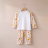 Safari Animals Print Long Raglan Sleeve Pyjama Set