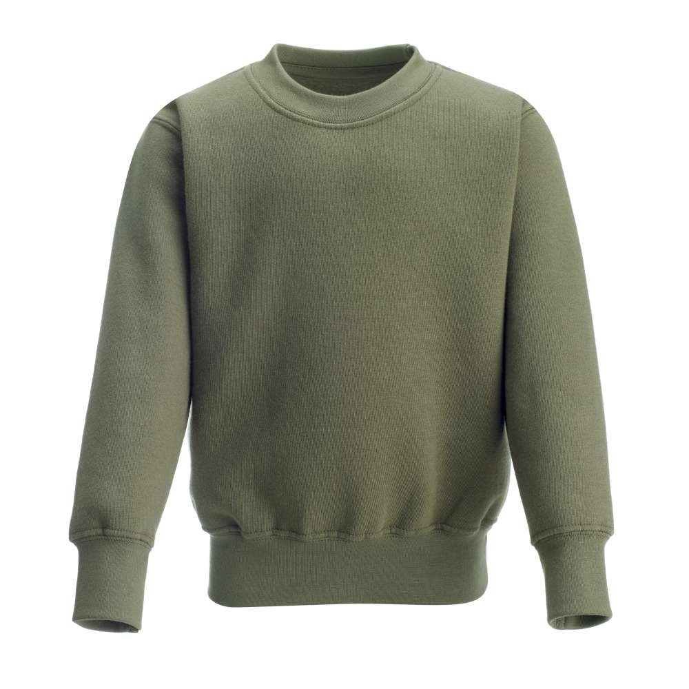 Kids Crew Neck Fleece Sweatshirt