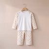 Teddy Bears Print Long Raglan Sleeve Pyjama Set