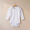 Plain Baby Long Sleeve Body Suit