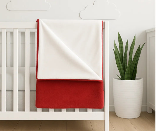 100% Reversible Polyester Blanket/Shawl
