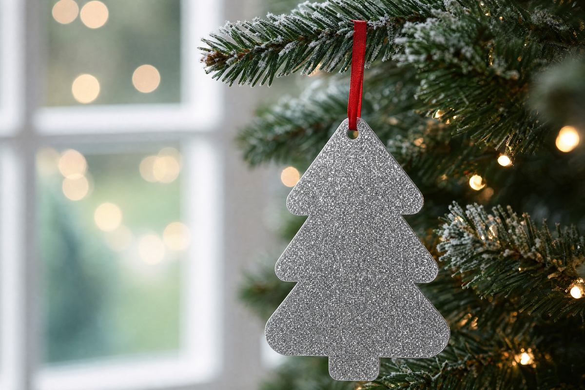 Acrylic Christmas Tree Shape Decoration
