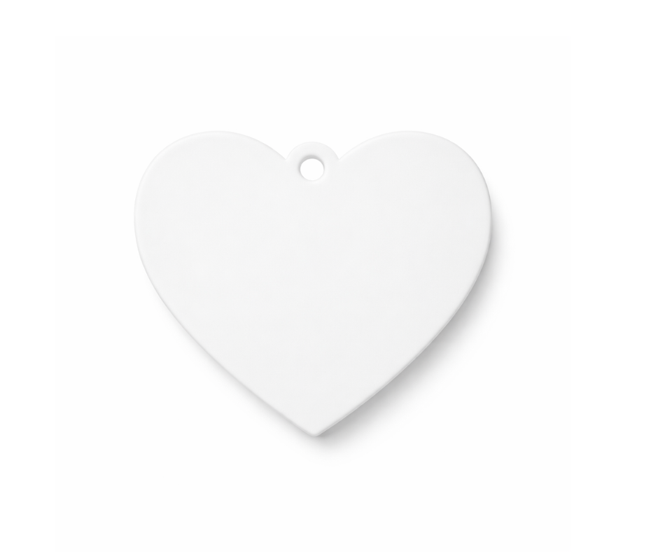 Acrylic Heart Decoration for Sublimation & UVDTF (7 Colours)