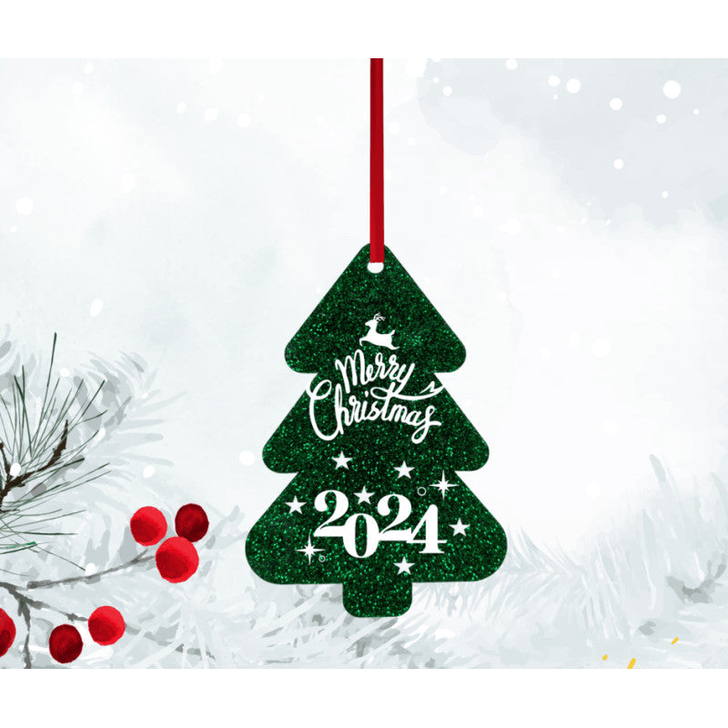 Acrylic Christmas Tree Shape Decoration