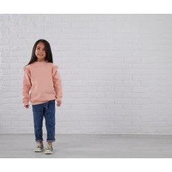 Girls Frilled Sweatshirt
