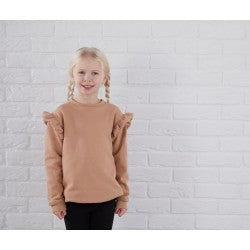 Girls Frilled Sweatshirt