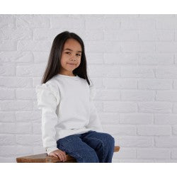 Girls Frilled Sweatshirt