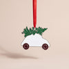 Sublimation 3" Christmas Car Metal Decoration