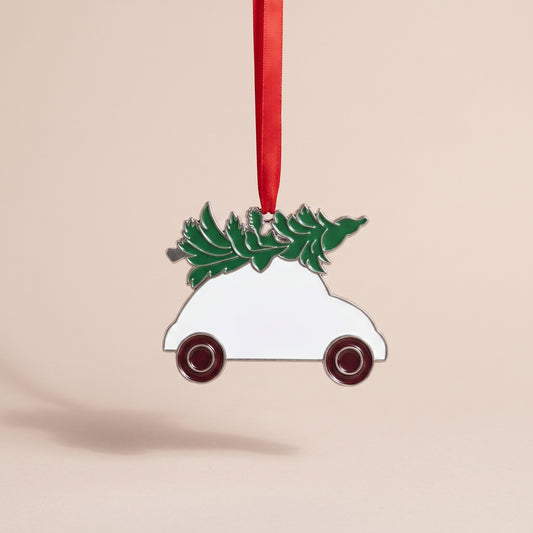 Sublimation 3" Christmas Car Metal Decoration